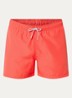 Zwemshorts met logoprint - Kersenrood