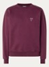 Heart sweater met logo - Bordeauxrood
