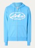 Sweatvest met capuchon en steekzakken - Blauwgrijs
