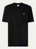 T-shirt met logo- en backprint - Zwart