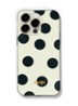 Polkadot telefoonhoes voor IPhone 12/12 Pro - Wit