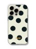 Polkadot telefoonhoes voor IPhone 14 Pro Max - Wit