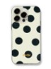 Polkadot telefoonhoes voor IPhone 14 Pro - Wit