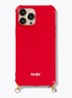 Telefoonhoes voor iPhone 12/12 Pro - Rood