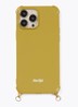 Telefoonhoes voor iPhone 12/12 Pro - Mosterd