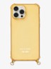 Telefoonhoes voor iPhone 16 Pro - Geel