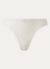 Danse des Sens slip met details van kant - Wit
