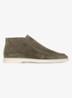 City loafer van suède - Olive-300 / Groen