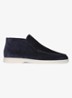 City loafer van suède - Navy-410 / Blauw