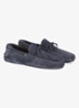 Driving mocassins van suède - Steel Blue-400 / Blauw