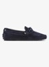 Driving mocassins van suède - Navy-410 / Blauw