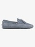 Driving mocassins van suède - Light Blue-450 / Blauw