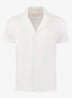 Overhemd van badstof met borstzak - White-110