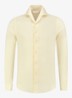 Regular fit overhemd van linnen - Light Yellow-740