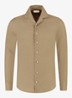 Regular fit overhemd van linnen - Dark Taupe-901