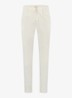 Regular fit pantalon met steekzakken - Ivory-120