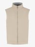 Reversible bodywarmer met opstaande kraag - Light Beige-271