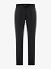 Straight fit pantalon van linnen - Black-1