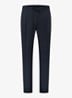 Straight fit pantalon van linnen - Navy-410