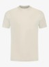 T-shirt met ronde hals - Ecru-100