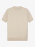 T-shirt van merino wol - Light Beige-271 / Beige