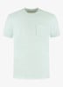 Terry Towelling T-Shirt - Light Aqua-456