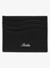 Wave pasjeshouder van kalfsleer - Black-1