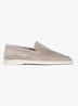 Yacht loafer van suède - Light Grey-50