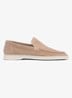 Yacht loafer van suède - Beige-260 / Beige