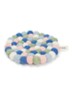 Pannenonderzetter van wol - Blauw
