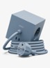 Square 1 Dual USB-C stekkerdoos 30W - 1,8 meter - Blauw