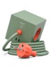 Square 1 Dual USB-C stekkerdoos 30W - 1,8 meter - Groen