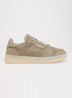 Clay sneaker van leer - Donkerbeige
