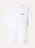 Honor T-shirt met logo - Wit
