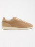 Zane sneaker van suède - Naturel