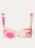 The Clio balconette bikinitop met beugel en uitneembare vulling - Roze