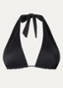 The Gaia triangel bikinitop met uitneembare vulling - Zwart