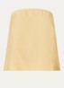 Deborah strapless top - Geel