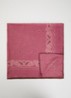 Fary sjaal met paisley dessin 90 x 90 cm - Oudroze