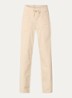 Fima high waist straight fit broek met steekzakken - Gebroken wit
