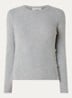 Giulia longsleeve met knoopdetail - Grijs