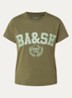 Ioni T-shirt met logo - Khaki