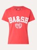 Ioni T-shirt met logoprint - Rood
