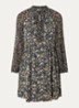 Kimia mini tuniekjurk met print - Khaki