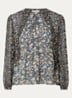 Kross tuniek met print en V-hals - Groen