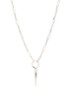 Naoki ketting met hanger - Zilver