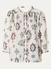 Odelie blouse met print - Gebroken wit