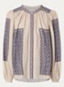 Olivio tuniek met print - Gebroken wit