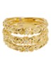 Prince ring van zilver - Goud