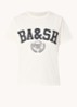T-shirt met logoprint - Gebroken wit